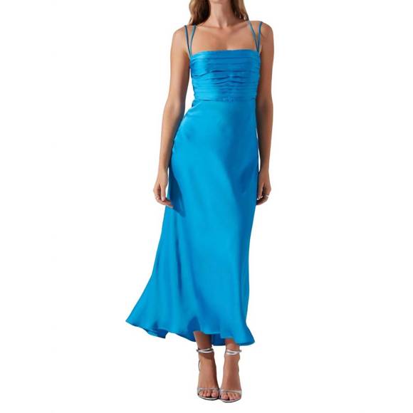 ASTR Dresses & Skirts - NEW ASTR antlia dress in turquoise blue